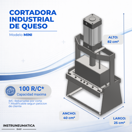 CORTADORA INDUSTRIAL DE QUESO